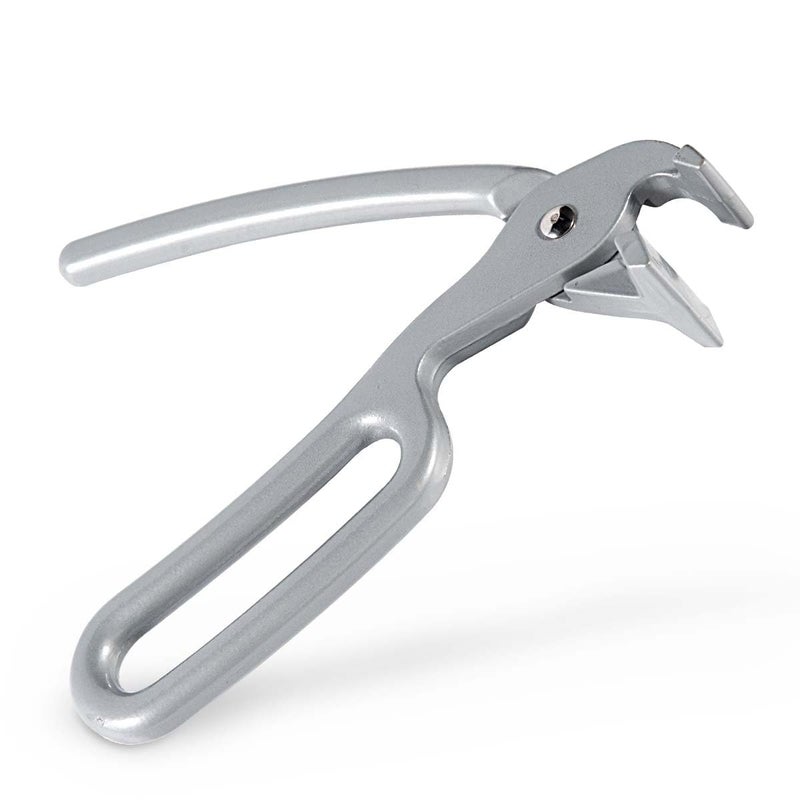 OBTANIM Heavy Duty Pizza Pan Gripper, Cast Aluminum Anti-Scald Baking Pan Gripper Clips Retriever Tongs for Lifting Hot Plate with Food Out from Microwave, Oven, Instant Pot, Air Fryer - Image 3